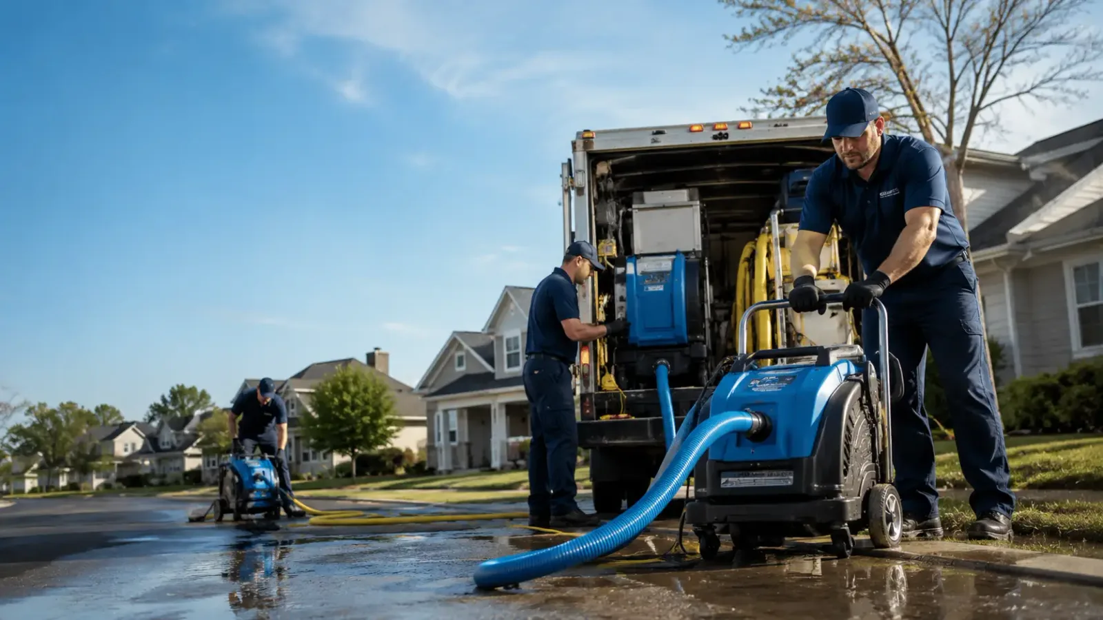 Flood Damage Cleanup in Prairie Farm, WI